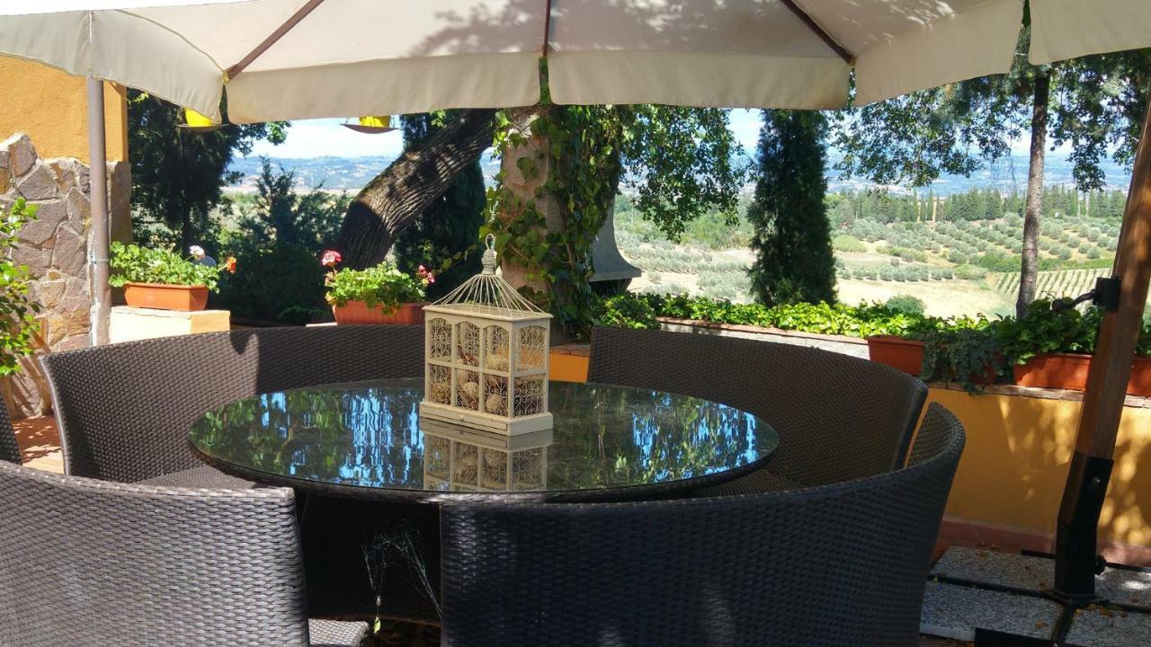 Il Leccio - Casa Toscana Il Fienile Gambassi Terme Exterior photo